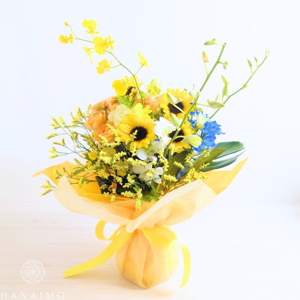 スタンドブーケ
自立するので花びん不要
急なお届け。手間をかけたくないとき