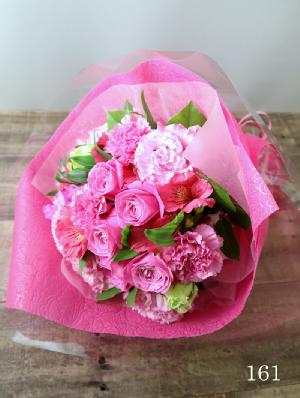 大人カワイイ雰囲気です 華やかな濃ピンク系 ルージュ 花束s 濃いピンク ルージュ Hanaimo 花以想 お花プレゼント 通販