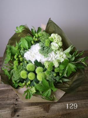 贈呈式におすすめサイズ 安らぎのグリーン系 みどり 花束2l グリーン みどり Hanaimo 花以想 お花プレゼント 通販