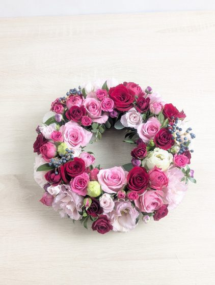 結婚記念日の花◎ホームページの写真通りのお花が届いて私も感激です。